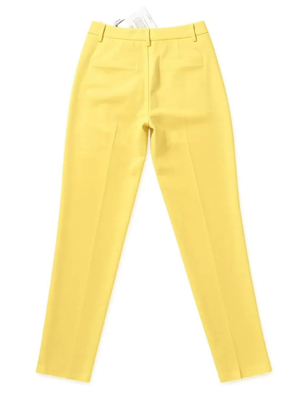 Bold Yellow Statement Pant | Minimum Tailored Ankle Trousers | Size 6 | NWT - Picture 3 of 12